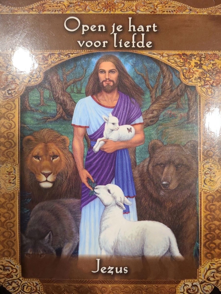 Kaart van Jezus